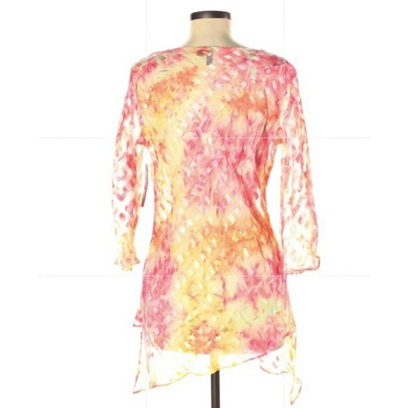 Essentials by Milano Blouse ~ 3/4 Sleeve Cowl Neck ~ Size Medium ~ NWT / NEW - Picture 2 of 6